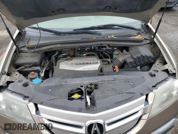 2008 Acura MDX Tech Pkg with VIN 2HNYD28318H520372, listed as a Copart auction lot 50003185 with 161,194 mi miles and Clean Title. Bid and sale history available at carsss.com. Image 12.