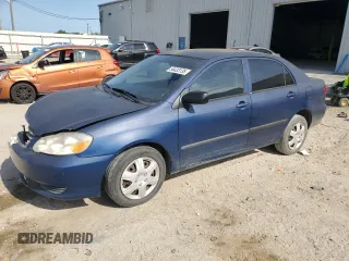 2004 Toyota Corolla CE with VIN 1NXBR32E64Z219676, listed as a Copart auction lot 54433135 with 187,495 mi miles and Salvage Title. Bid and sale history available at DreamBid. Image 1.