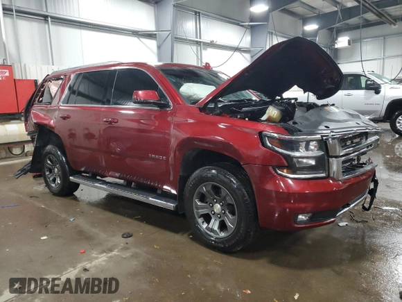 2016 Chevrolet Tahoe LT with VIN 1GNSKBKC2GR332010, listed as a Copart auction lot 45983515 with Not Provided miles and Non Repairable. Bid and sale history available at DreamBid. Image 4.