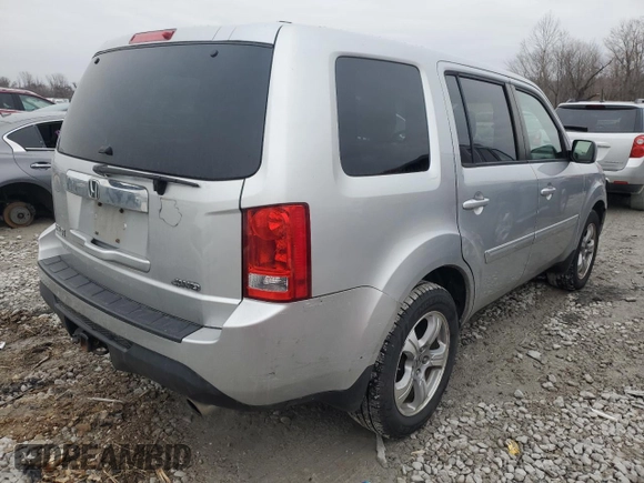 2012 Honda Pilot EX with VIN 5FNYF4H49CB084311, listed as a Copart auction lot 42327875 with 138,434 mi miles and Salvage Title. Bid and sale history available at carsss.com. Image 3.