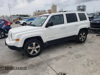 2017 Jeep Patriot High Altitude with VIN 1C4NJRFB4HD196268, listed as a Copart auction lot 53835805 with 117,110 mi miles and Salvage title. Bid and sale history available at DreamBid. Image 1.