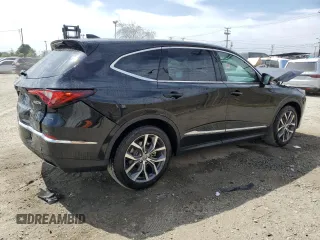 2024 Acura MDX Technology with VIN 5J8YD9H49RL002877, listed as a Copart auction lot 53108385 with 9,171 mi miles and Salvage title. Bid and sale history available at DreamBid. Image 3.