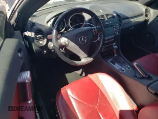 2006 Mercedes-Benz SLK 350 with VIN WDBWK56F46F086074, listed as a Copart auction lot 53111195 with 109,686 mi miles and Salvage Title. Bid and sale history available at DreamBid. Image 8.