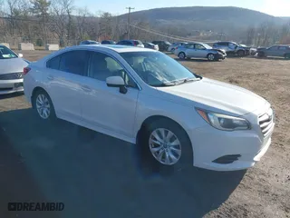 2015 Subaru Legacy 2.5i Premium with VIN 4S3BNBD66F3035752, listed as a IAAI auction lot 41219005 with 85,066 mi miles. Bid and sale history available at carsss.com. Image 1.