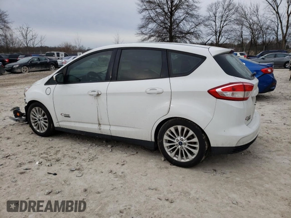 2017 Ford C-Max Energi SE with VIN 1FADP5EU3HL102060, listed as a Copart auction lot 44784654 with 88,088 mi miles. Bid and sale history available at carsss.com. Image 2.