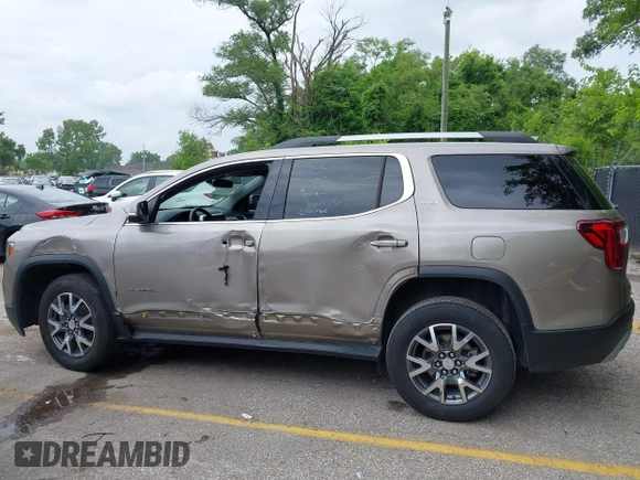 2023 GMC Acadia SLT with VIN 1GKKNUL41PZ184357, listed as a IAAI auction lot 42439400 with 60,238 mi miles and . Bid and sale history available at DreamBid. Image 15.