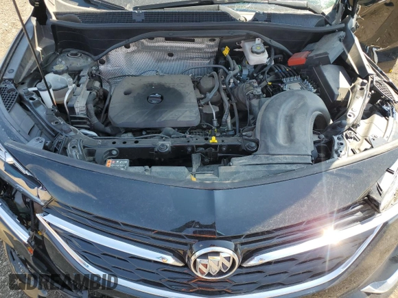 2022 Buick Encore GX Essence with VIN KL4MMGSL6NB138380, listed as a Copart auction lot 50515375 with 42,295 mi miles and Salvage title. Bid and sale history available at DreamBid. Image 12.