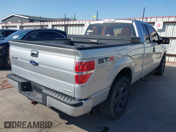 2013 Ford F-150 XL with VIN 1FTFX1CF7DFA46066, listed as a IAAI auction lot 41978103 with 131,722 mi miles. Bid and sale history available at carsss.com. Image 4.