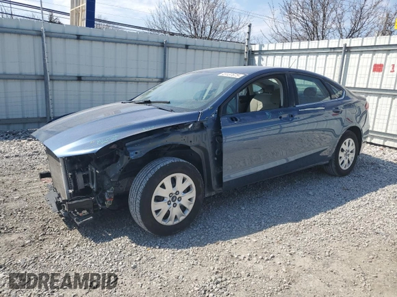 2019 Ford Fusion S with VIN 3FA6P0G72KR143050, listed as a Copart auction lot 49137675 with 108,106 mi miles and Salvage Title. Bid and sale history available at DreamBid. Image 1.