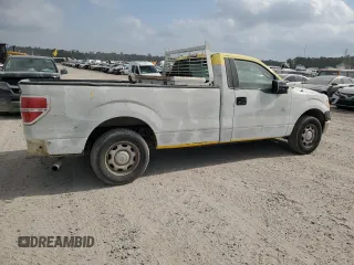 2013 Ford F-150 XL with VIN 1FTMF1CM4DKE06152, listed as a Copart auction lot 50077075 with 289,039 mi miles and Salvage Title. Bid and sale history available at carsss.com. Image 3.