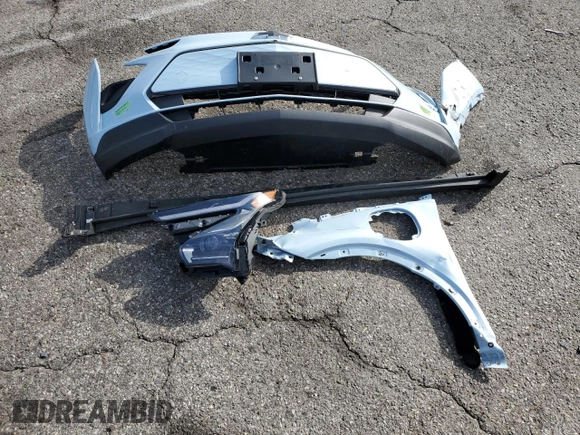 2023 Chevrolet Bolt EV 2LT with VIN 1G1FX6S04P4122510, listed as a Copart auction lot 60584705 with 12,291 mi miles and Salvage title. Bid and sale history available at DreamBid. Image 12.