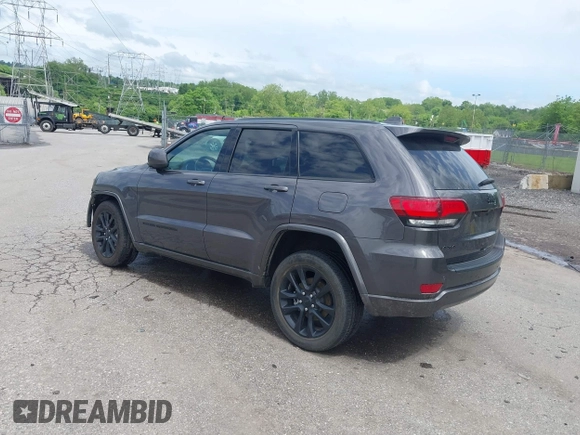 2021 Jeep Grand Cherokee Laredo X with VIN 1C4RJFAG6MC774728, listed as a IAAI auction lot 42270184 with 27,021 mi miles and . Bid and sale history available at DreamBid. Image 3.
