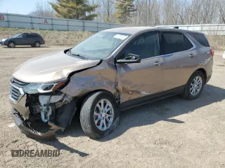 2018 Chevrolet Equinox LT with VIN 3GNAXSEV4JL323544, listed as a Copart auction lot 53629485 with 130,826 mi miles and Clean Title. Bid and sale history available at carsss.com. Image 1.