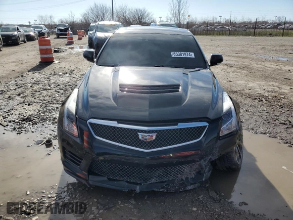 2017 Cadillac ATS-V with VIN 1G6AN5SYXH0151903, listed as a Copart auction lot 85381974 with Not Provided miles and Non Repairable. Bid and sale history available at carsss.com. Image 5.