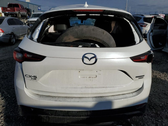 2022 Mazda CX-5 2.5 Turbo with VIN JM3KFBAY6N0604495, listed as a Copart auction lot 88813915 with Not Provided miles and Non Repairable. Bid and sale history available at carsss.com. Image 6.