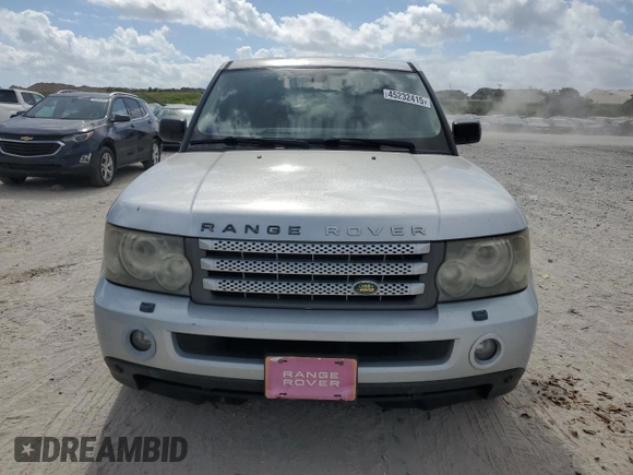 2008 Land Rover Range Rover Sport SC with VIN SALSH23428A159922, listed as a Copart auction lot 45232415 with 195,220 mi miles and Clean Title. Bid and sale history available at carsss.com. Image 5.