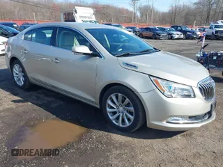2016 Buick LaCrosse Leather with VIN 1G4GB5G36GF284758, listed as a IAAI auction lot 41869478 with 63,429 mi miles. Bid and sale history available at carsss.com. Image 1.