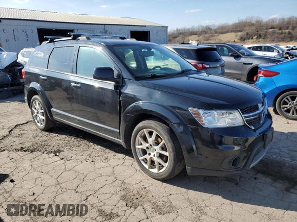2013 Dodge Journey Crew with VIN 3C4PDCDG4DT588442, listed as a Copart auction lot 51350775 with 151,172 mi miles and Salvage title. Bid and sale history available at DreamBid. Image 4.