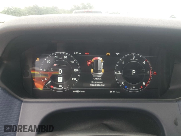 2018 Land Rover Range Rover Velar R-Dynamic SE with VIN SALYL2RN2JA736222, listed as a Copart auction lot 55918635 with 93,224 mi miles and Salvage title. Bid and sale history available at DreamBid. Image 9.