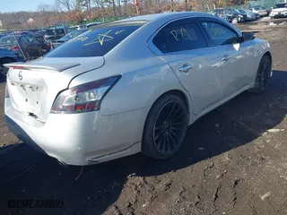 2012 Nissan Maxima 3.5 SV with VIN 1N4AA5AP5CC866134, listed as a IAAI auction lot 41540114 with 999,999 mi miles. Bid and sale history available at carsss.com. Image 4.