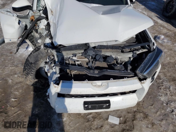 2018 Toyota 4Runner SR5 with VIN JTEBU5JR7J5571251, listed as a Copart auction lot 87005284 with 162,986 mi miles and Salvage Title. Bid and sale history available at carsss.com. Image 12.