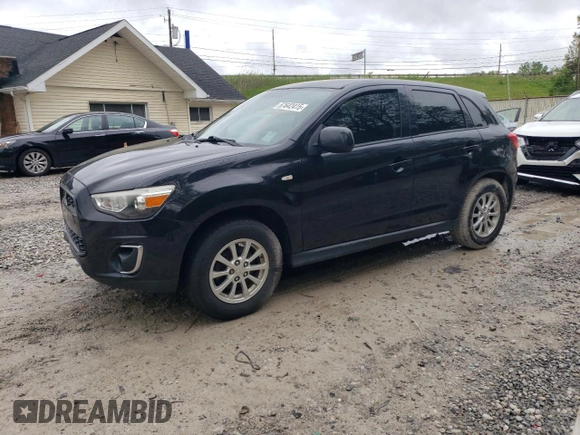2014 Mitsubishi Outlander Sport ES z VIN 4A4AH3AU5EE603349, wystawiony jako Copart lot #57642415 z przebiegiem 217 378 mil mil oraz Czysty tytuł • Clean title. Historia ofert i sprzedaży dostępna na DreamBid. Obrazek 1.