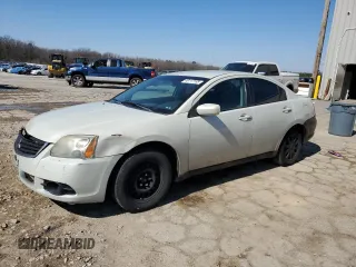 2009 Mitsubishi Galant ES with VIN 4A3AB36F19E039205, listed as a Copart auction lot 46117185 with 169,688 mi miles and Salvage Title. Bid and sale history available at carsss.com. Image 1.
