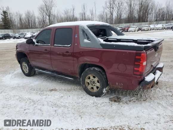 2008 Chevrolet Avalanche LT w/3LT with VIN 3GNFK12328G120981, listed as a Copart auction lot 84547674 with 213,017 mi miles and Clean Title. Bid and sale history available at carsss.com. Image 2.