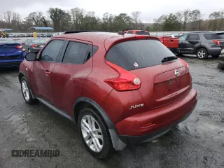 2012 Nissan Juke SL with VIN JN8AF5MV9CT120120, listed as a Copart auction lot 80848714 with 160,586 mi miles and Salvage Title. Bid and sale history available at DreamBid. Image 2.