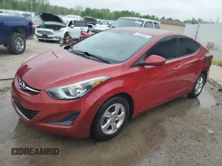 2014 Hyundai Elantra SE z VIN 5NPDH4AE2EH531657, wystawiony jako Copart lot #54600665 z przebiegiem 145 146 mil mil oraz Nie do naprawy • Non repairable. Historia ofert i sprzedaży dostępna na DreamBid. Obrazek 1.
