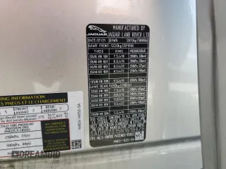 2022 Jaguar I-Pace HSE z VIN SADHD2S15N1618476, wystawiony jako Copart lot #65708814 z przebiegiem Nie podano mil oraz Szkoda całkowita • Salvage title. Historia ofert i sprzedaży dostępna na DreamBid. Obrazek 14.