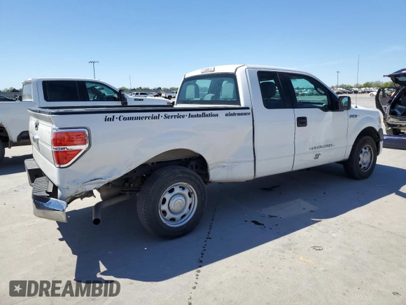 2013 Ford F-150 XL with VIN 1FTEX1CM2DFE08735, listed as a Copart auction lot 50064815 with 179,252 mi miles and Salvage Title. Bid and sale history available at carsss.com. Image 3.
