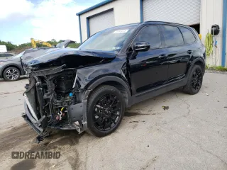 2022 Kia Telluride SX with VIN 5XYP5DHCXNG324600, listed as a Copart auction lot 63943025 with 37,174 mi miles and Salvage title. Bid and sale history available at DreamBid. Image 1.