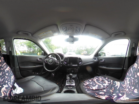 2020 Jeep Compass Limited with VIN 3C4NJDCB4LT126814, listed as a IAAI auction lot 42352025 with 92,754 mi miles and . Bid and sale history available at DreamBid. Image 18.