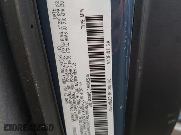 2009 Subaru Outback Special Edtn with VIN 4S4BP61C897342215, listed as a Copart auction lot 41455455 with 234,301 mi miles and Salvage Title. Bid and sale history available at carsss.com. Image 13.