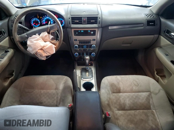 2011 Ford Fusion SEL with VIN 3FAHP0JA8BR179984, listed as a Copart auction lot 54358945 with 183,064 mi miles and Salvage Title. Bid and sale history available at DreamBid. Image 8.