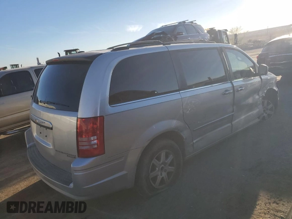 2010 Chrysler Town & Country Touring with VIN 2A4RR5D15AR441041, listed as a Copart auction lot 49857555 with 114,309 mi miles and Salvage Title. Bid and sale history available at carsss.com. Image 3.