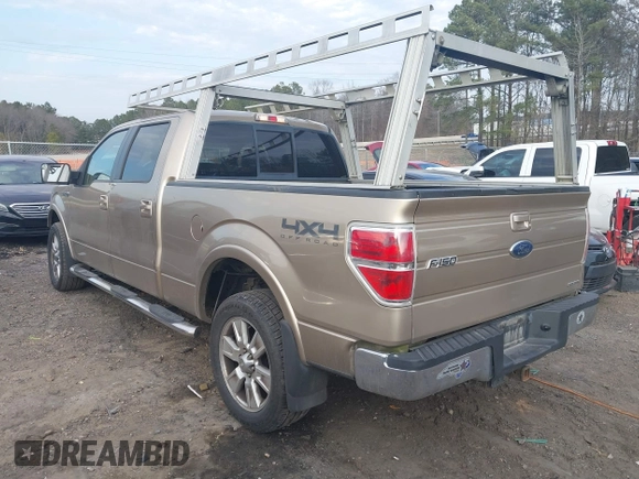 2011 Ford F-150 XL with VIN 1FTFW1EF1BFA05171, listed as a IAAI auction lot 41524808 with 216,946 mi miles. Bid and sale history available at carsss.com. Image 3.