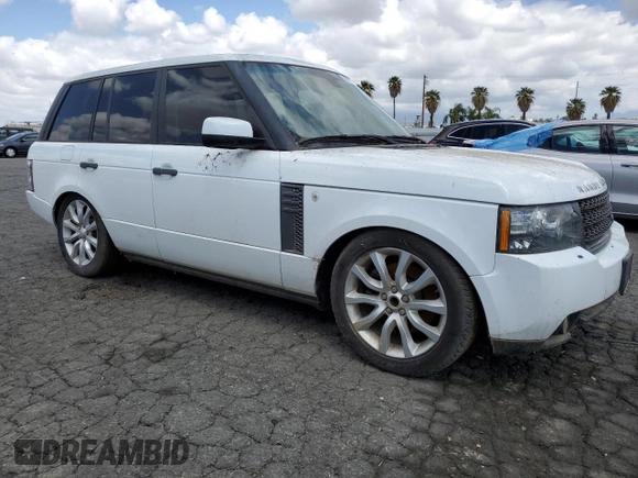 2011 Land Rover Range Rover HSE with VIN SALME1D49BA356829, listed as a Copart auction lot 56999045 with 101,768 mi miles and Clean title. Bid and sale history available at DreamBid. Image 4.