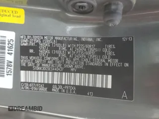 2014 Toyota Sienna LE AAS with VIN 5TDKK3DC5ES440437, listed as a Copart auction lot 52779895 with Not Provided miles and Salvage Title. Bid and sale history available at DreamBid. Image 14.