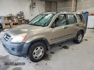 2006 Honda CR-V LX z VIN SHSRD78576U405828, wystawiony jako Copart lot #57954295 z przebiegiem 197 711 mil mil oraz Szkody całkowita. Historia ofert i sprzedaży dostępna na DreamBid. Obrazek 1.