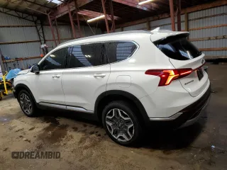 2022 Hyundai Santa Fe Hybrid SEL Premium with VIN KM8S3DA14NU040530, listed as a Copart auction lot 77708184 with 78,024 mi miles and Salvage Title. Bid and sale history available at carsss.com. Image 2.