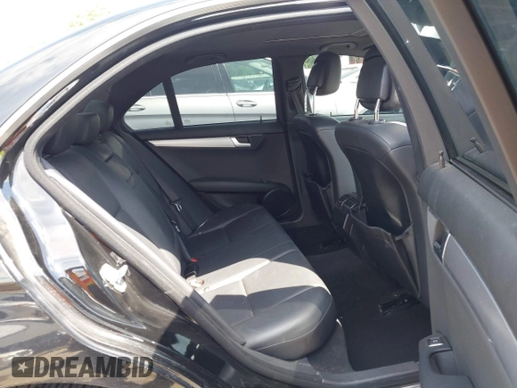 2013 Mercedes-Benz C C 250 Sport with VIN WDDGF4HB2DR300821, listed as a IAAI auction lot 41948046 with 81,215 mi miles. Bid and sale history available at carsss.com. Image 8.
