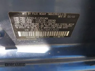 2010 Subaru Impreza i с VIN JF1GE6A62AH512650, выставлен на аукционе IAAI как лот 42050776 с пробегом 181 130 миль миль и . История ставок и продаж доступна на DreamBid. Изображение 9.