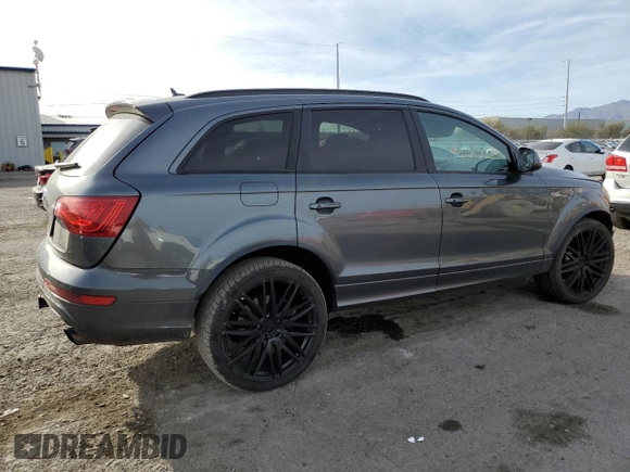 2013 Audi Q7 S line Prestige с VIN WA1DGAFE6DD016556, выставлен на аукционе Copart как лот 50103185 с пробегом 123 963 миль миль и Списание • Salvage title. История ставок и продаж доступна на DreamBid. Изображение 3.
