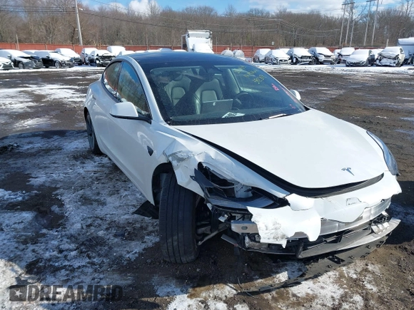 2023 Tesla Model 3 Long Range with VIN 5YJ3E1EBXPF392818, listed as a IAAI auction lot 41346835 with 31,750 mi miles and . Bid and sale history available at DreamBid. Image 6.