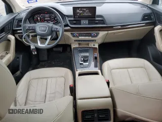 2018 Audi Q5 Premium Plus with VIN WA1BNAFY9J2216877, listed as a Copart auction lot 45960705 with 92,753 mi miles and Salvage Title. Bid and sale history available at carsss.com. Image 8.