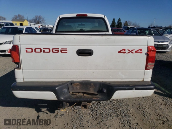 1999 Dodge Dakota SLT with VIN 1B7GG22Y6XS119274, listed as a Copart auction lot 46947005 with 264,537 mi miles and Salvage Title. Bid and sale history available at DreamBid. Image 6.