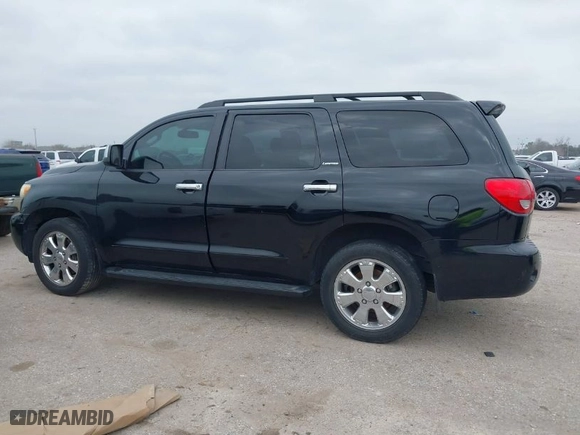 2008 Toyota Sequoia Ltd with VIN 5TDZY68A78S004393, listed as a IAAI auction lot 41581891 with 258,788 mi miles. Bid and sale history available at carsss.com. Image 14.