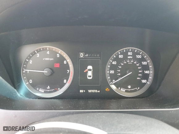 2015 Hyundai Sonata 2.4L Limited with VIN 5NPE34AF9FH034036, listed as a Copart auction lot 53447495 with 187,072 mi miles and Clean Title. Bid and sale history available at carsss.com. Image 9.